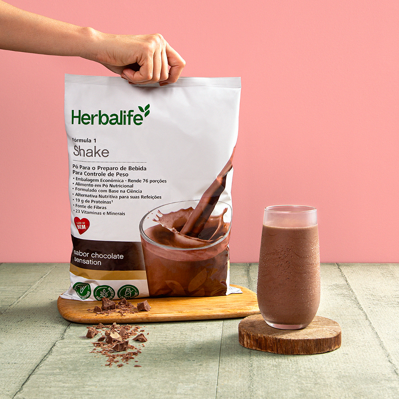 Shake Embalagem Econômica Chocolate Sensation 1,976 Kg - Imagem 2