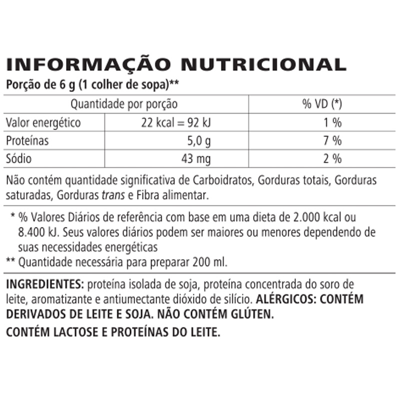 Pó de Proteína 480 g - Imagem 2